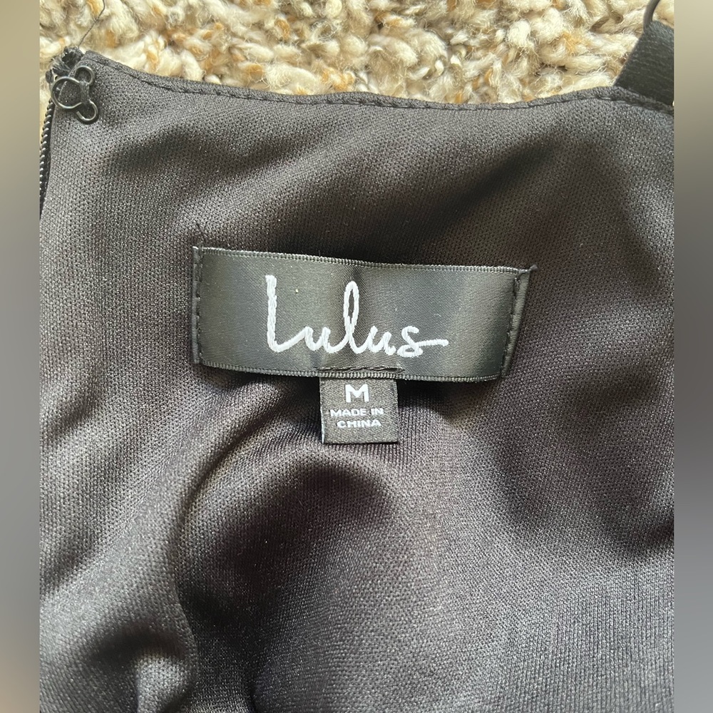Lulus little black bodycon dress- NWT - Picture 2 of 2